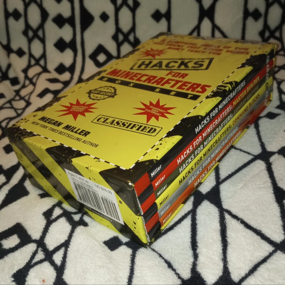 Hacks for Minecrafters Box Set of 6 Strategy Guides